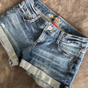 Arizona Mini Shorts Medium Wash